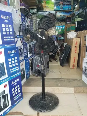 Saachi Stand Fan Black