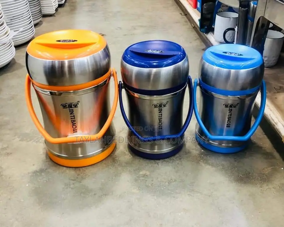 Food Flask 2L,Double Wall,Stainless Steel,Thermos Lunch Box