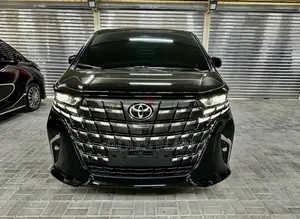 New Toyota Alphard 2024 Black