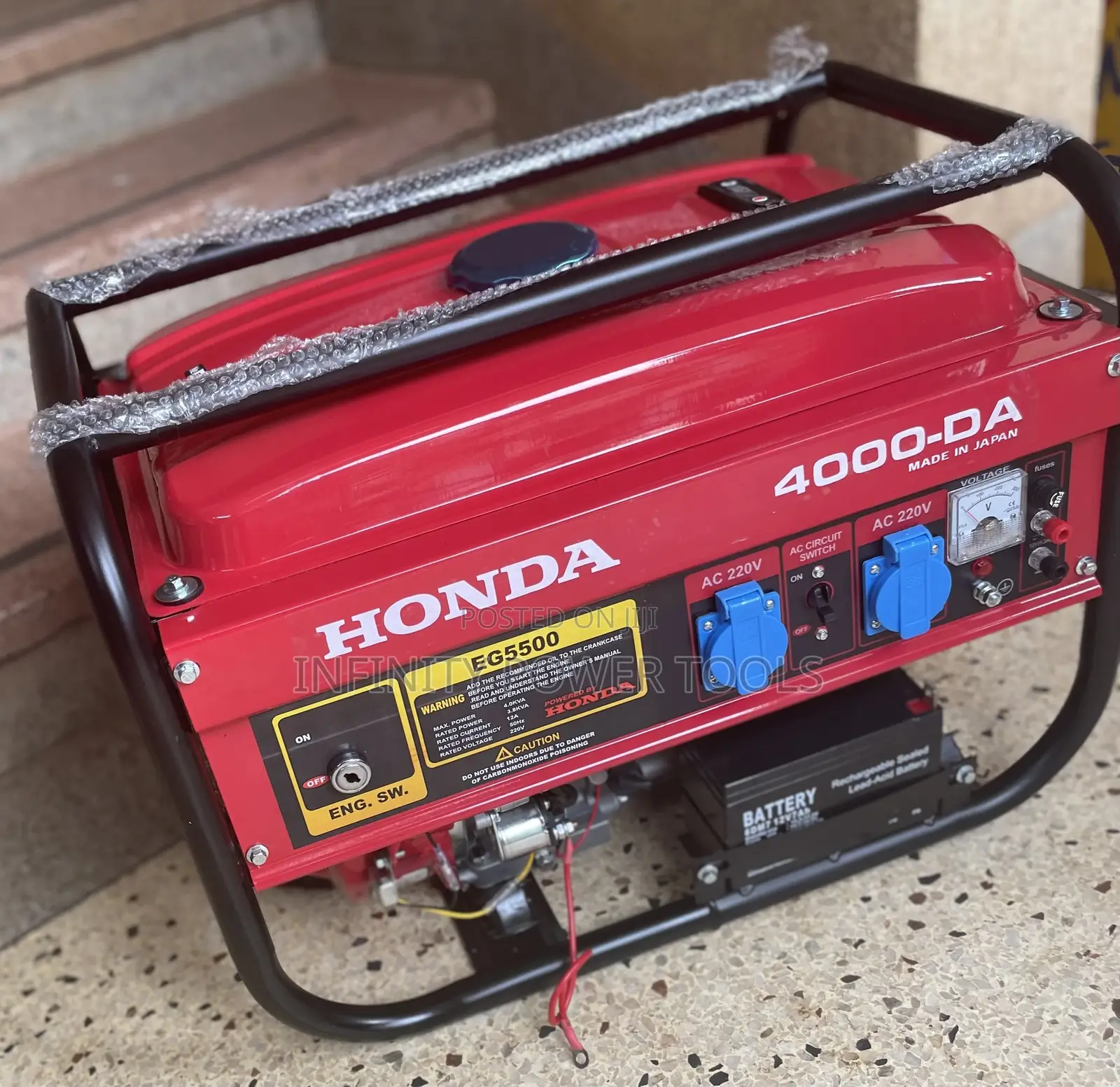 Gasoline Generator/Petrol Generator 3kw
