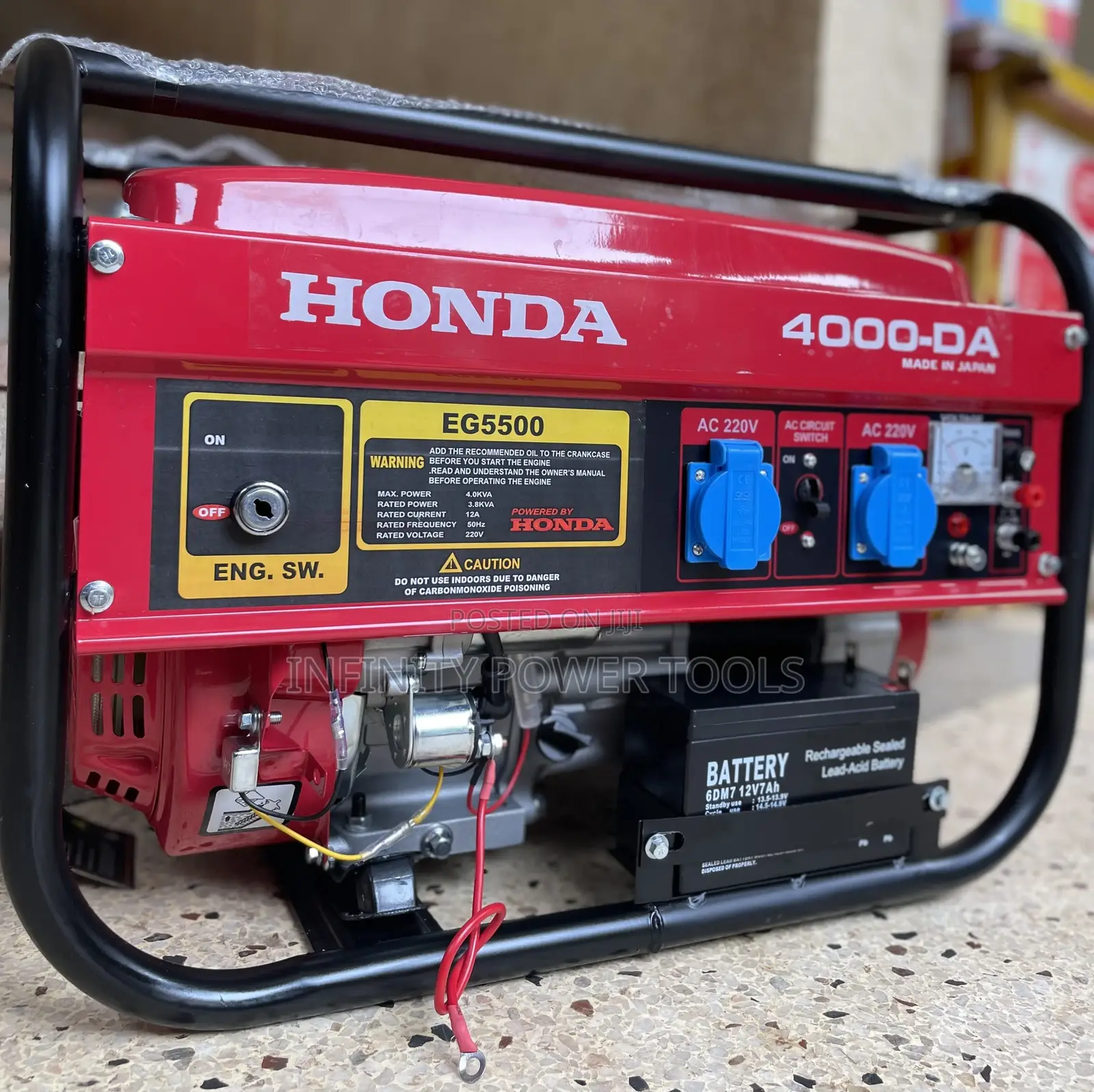 Petrol Generator (Key Start) 3kw