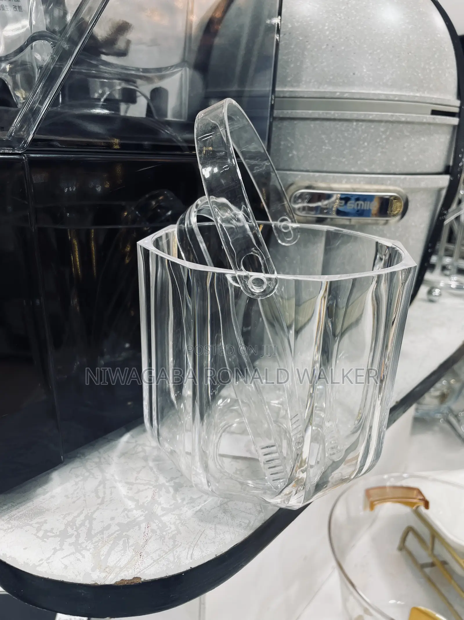 Hard Melamine Ice Bucket