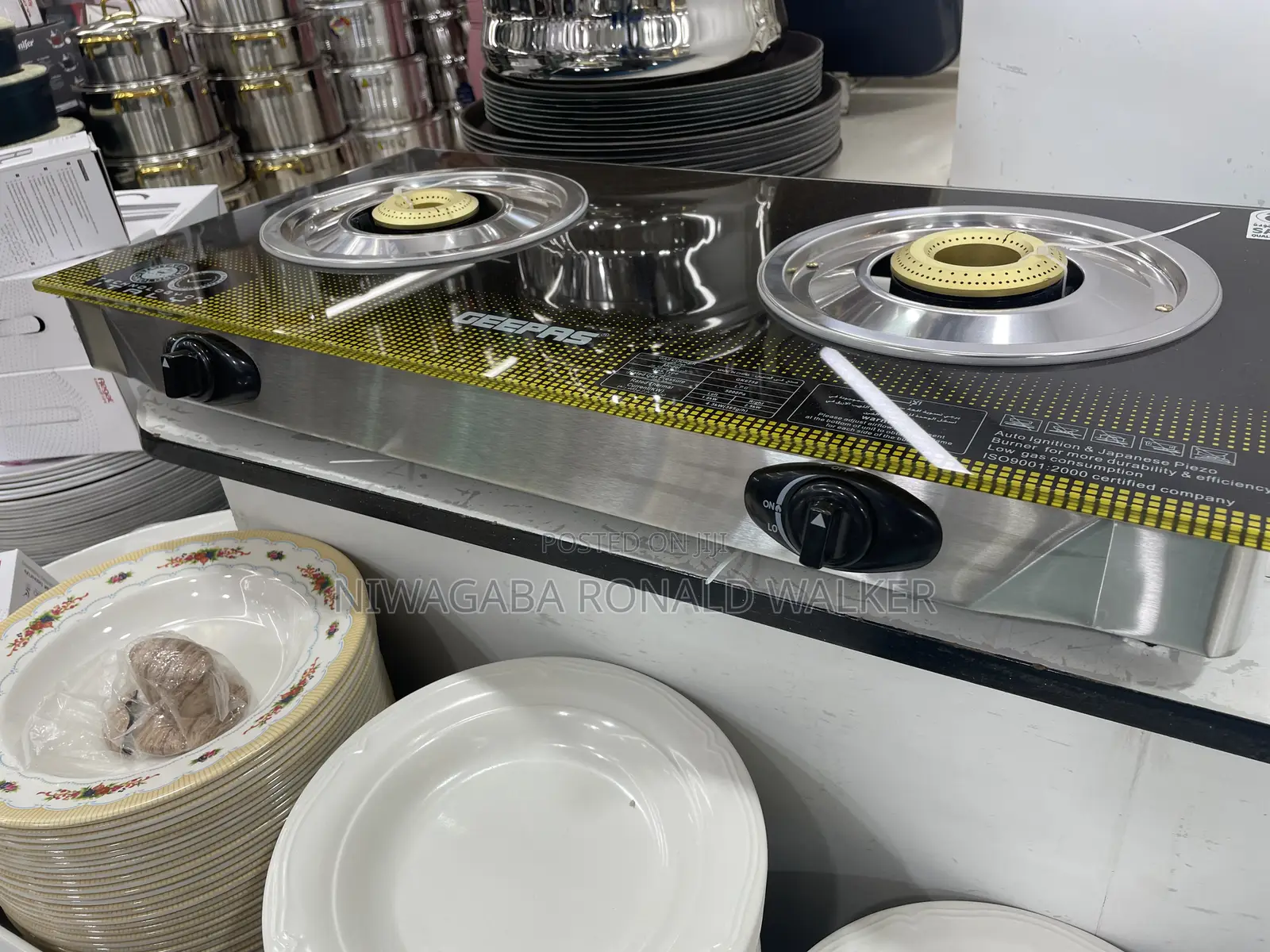 Italy Made Geepas Double Gas Burner