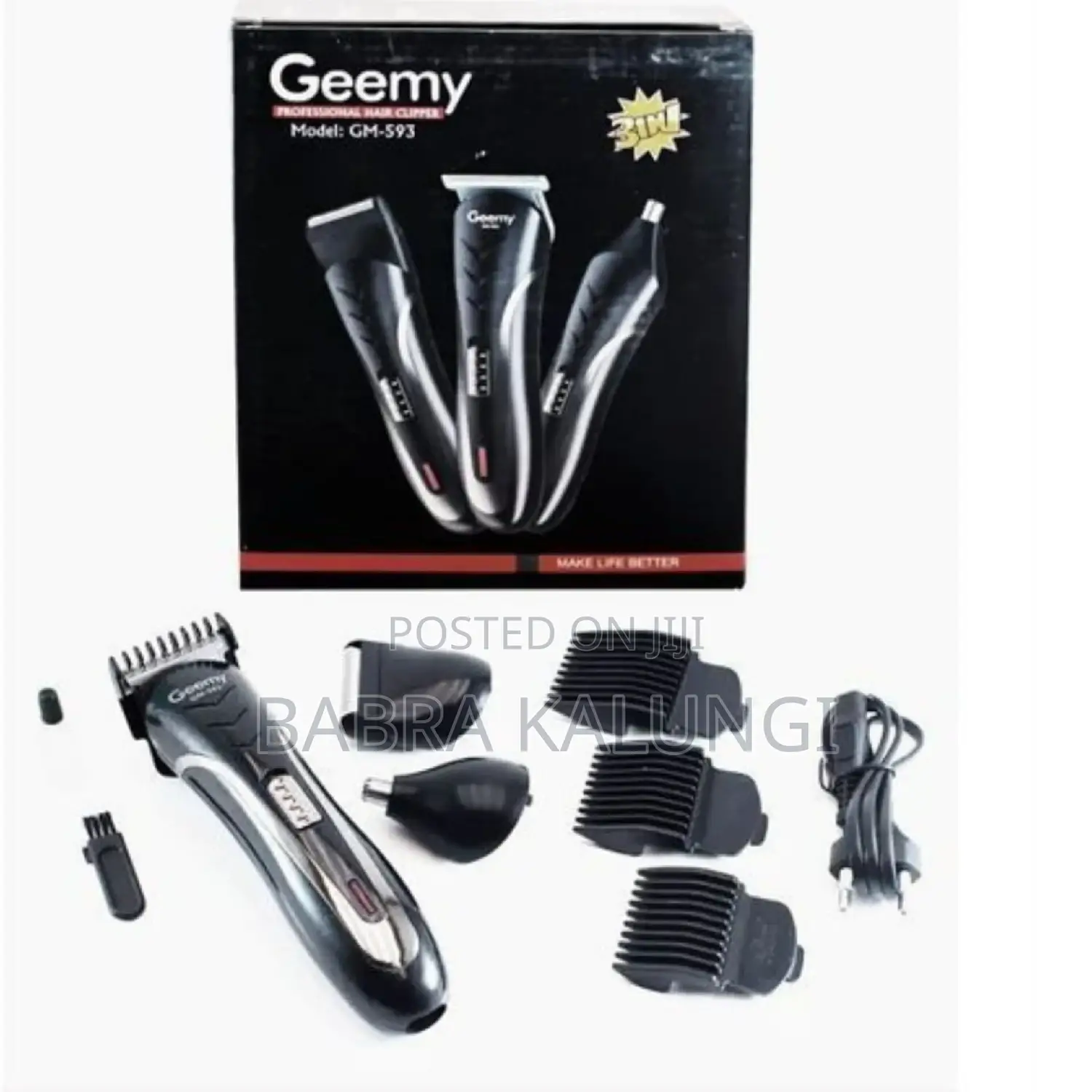 3 in 1 Geemy Hair Trimmer