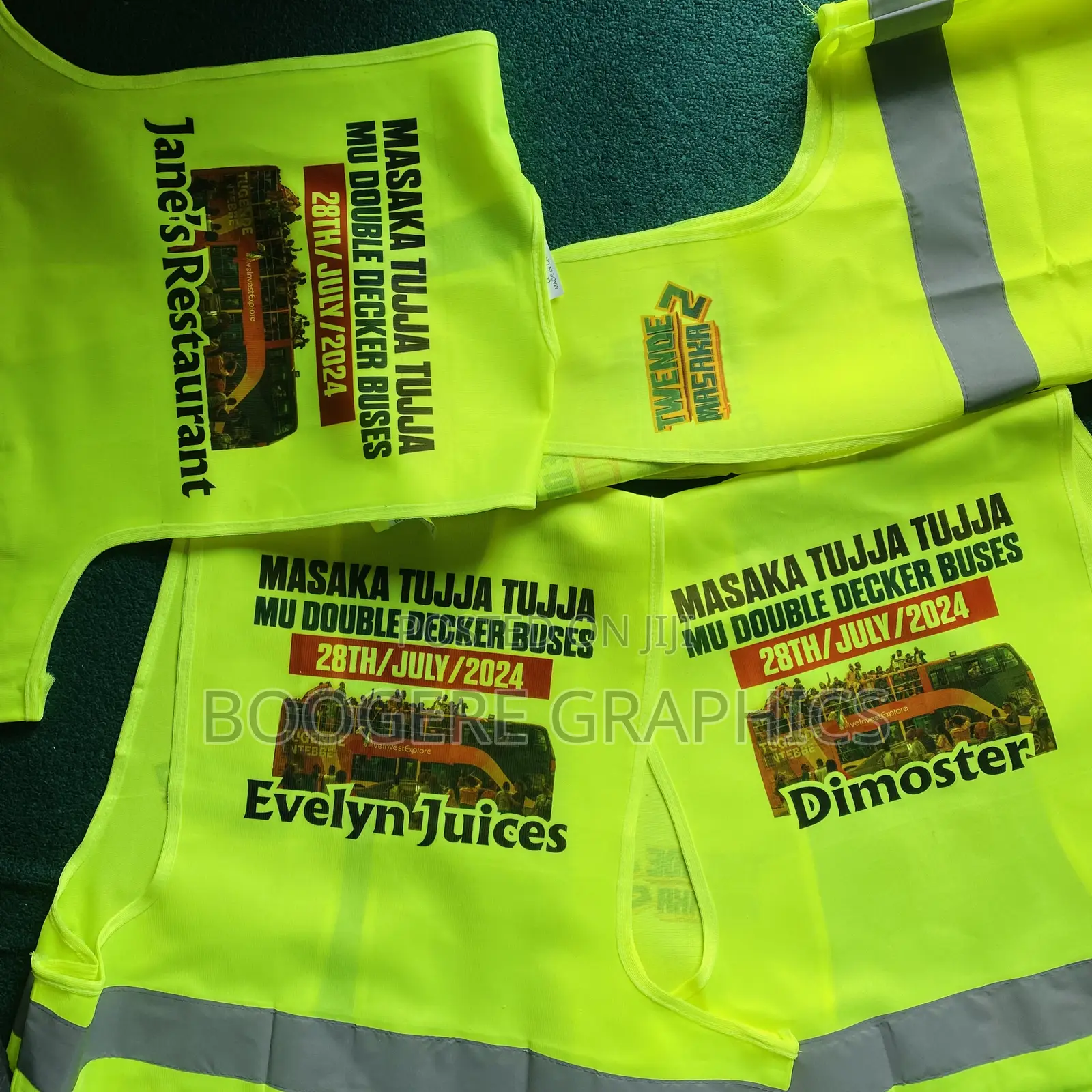 Reflector Jackets Branding