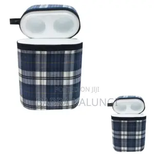 Checkered Baby Bottle Warmer_ Dark Blue