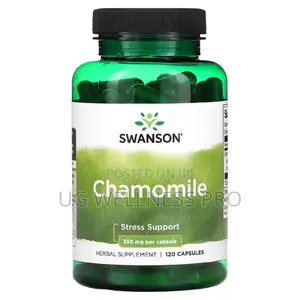 Swanson, Chamomile , 350 Mg , 120 Capsules