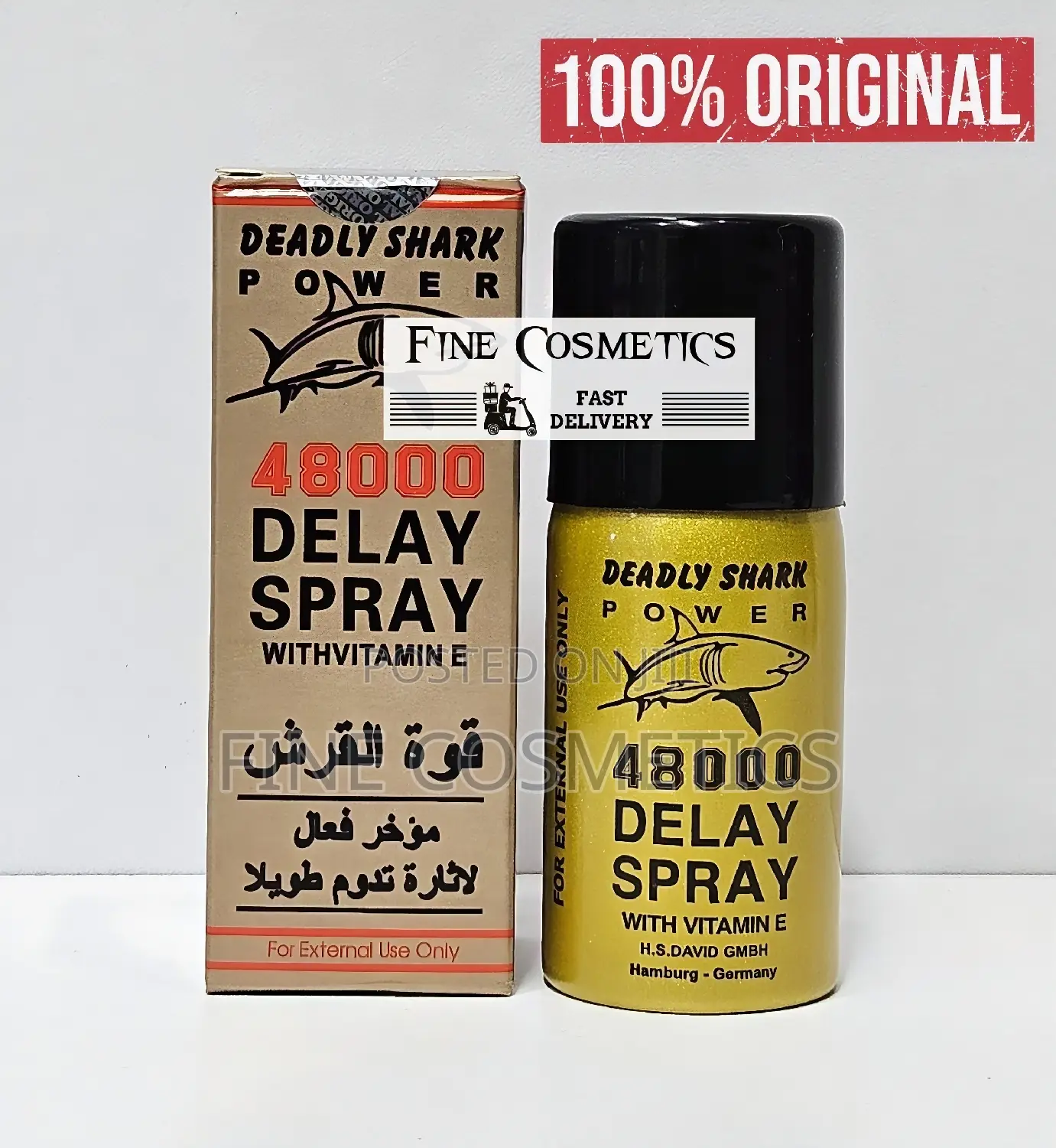 Deadly Shark Delay Spray Solution for Premature Ejaculation