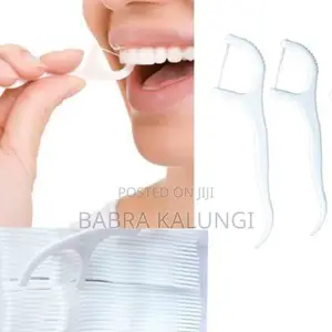 2 in 1 Dental Floss_ White