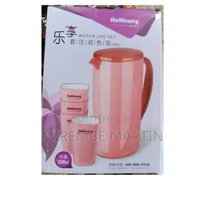 Huihuang Plastic Jug With Cups.