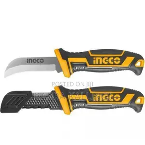 Ingco Cable Stripping Knife_ Black