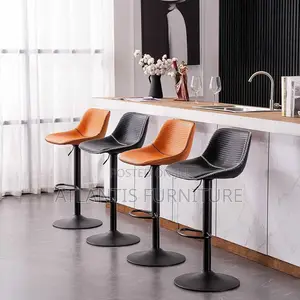 Pure Leather Ber Stool