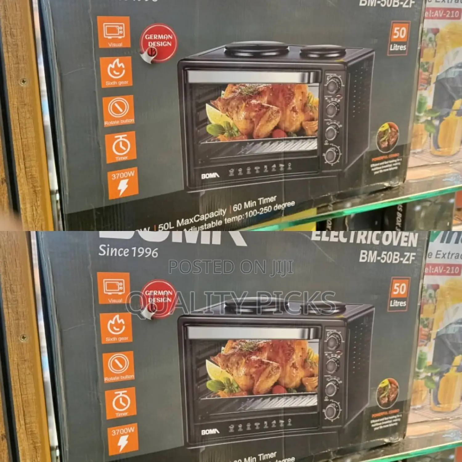 Bomb Electric Oven With Hot Plate
