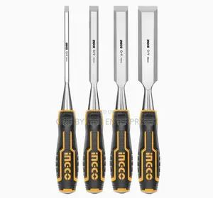 INGCO 4pcs Wood Chisel Set Carpenter Carving 6/12/19/25mm