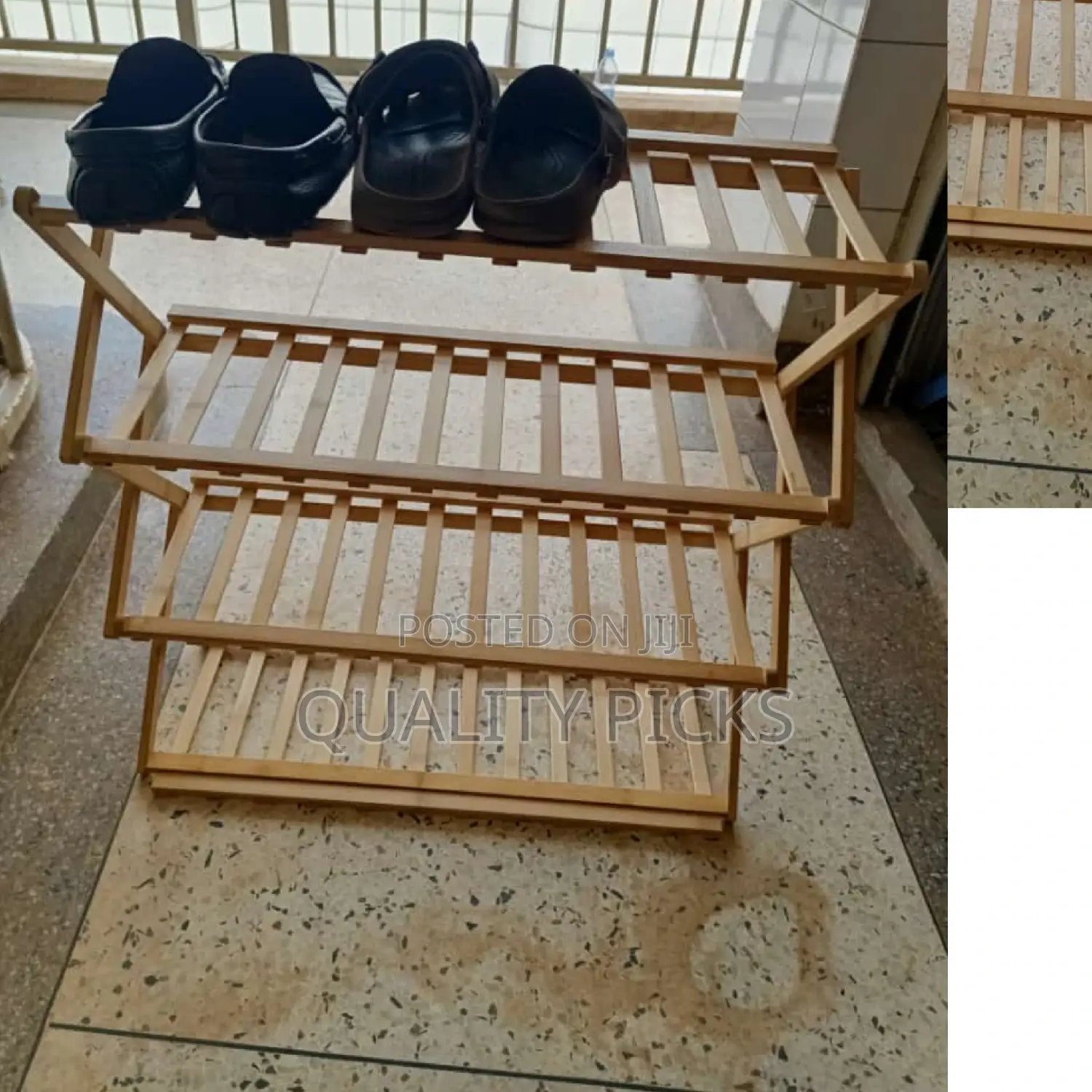 Wooden 4 Layer Shoe Rack
