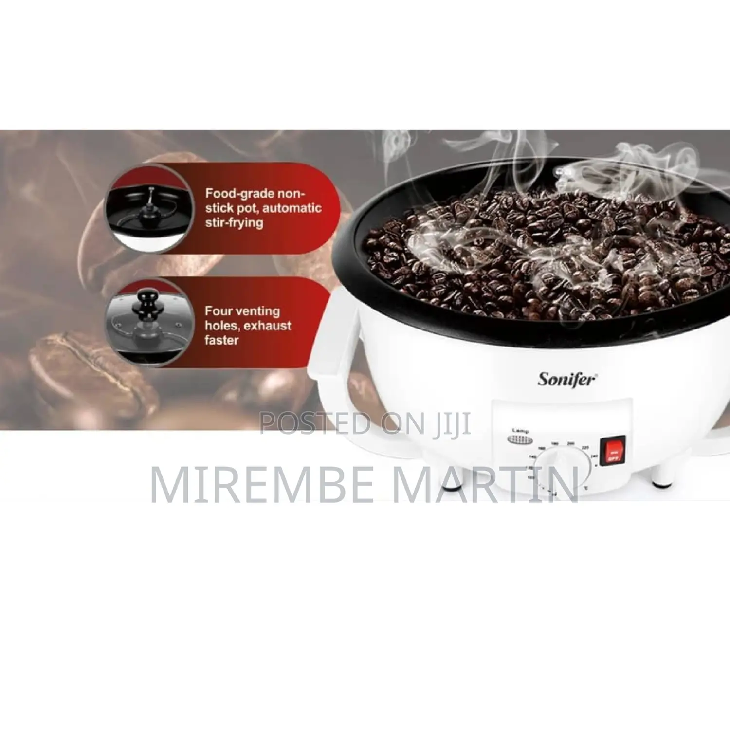 Sonifer Electric Coffee Roaster.