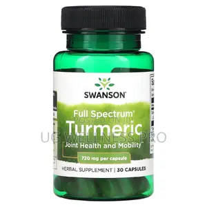 Swanson, Full Spectrum Turmeric, 720 Mg, 30 Capsules