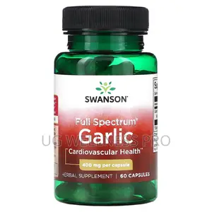 Swanson, Full Spectrum Garlic, 400 Mg, 60 Capsules