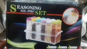Transparent Spice Rack Set