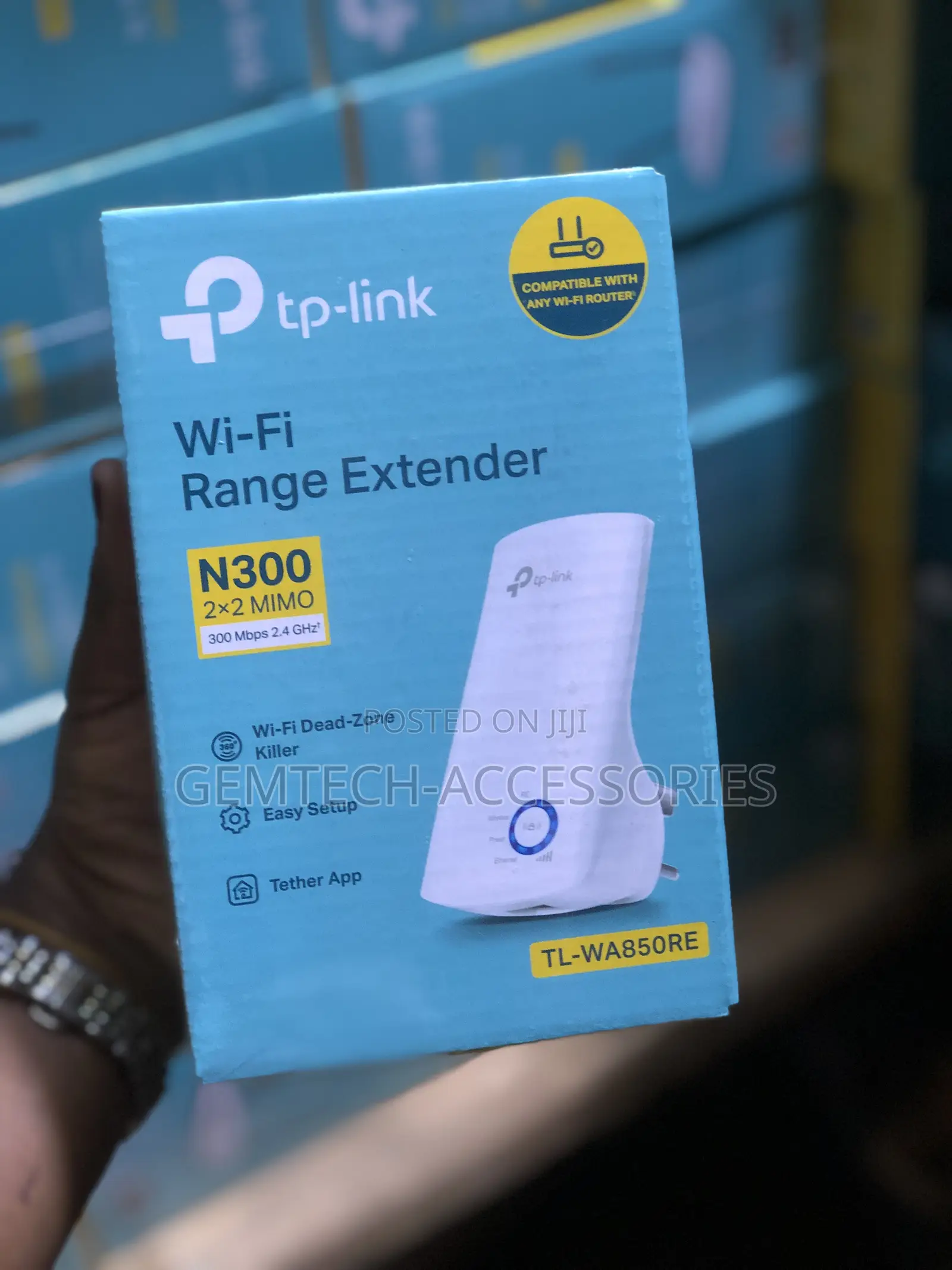 Tl-Wa850re Single_band 300mbps Rj45 Wireless Range Extender