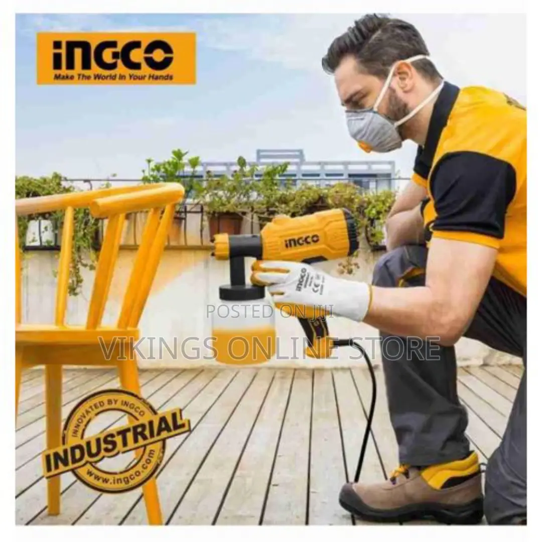 INGCO Spg3508 Electric Spray Gun - Orange