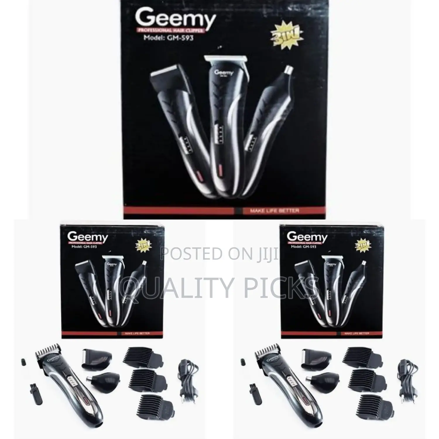 3 in 1 Geemy Shaver