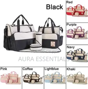 Bear Club 5pieces Diaper Nappy Bag