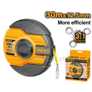 INGCO Fibreglass Measuring Tape - Orange