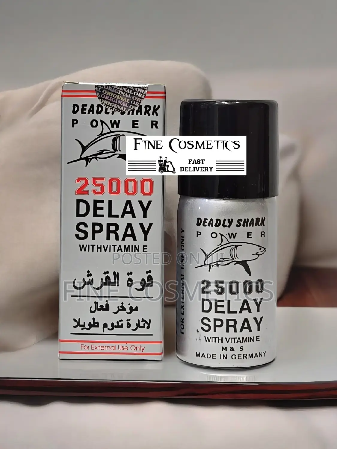 Deadly Shark Delay Spray for Male Premature Ejaculation 40ml