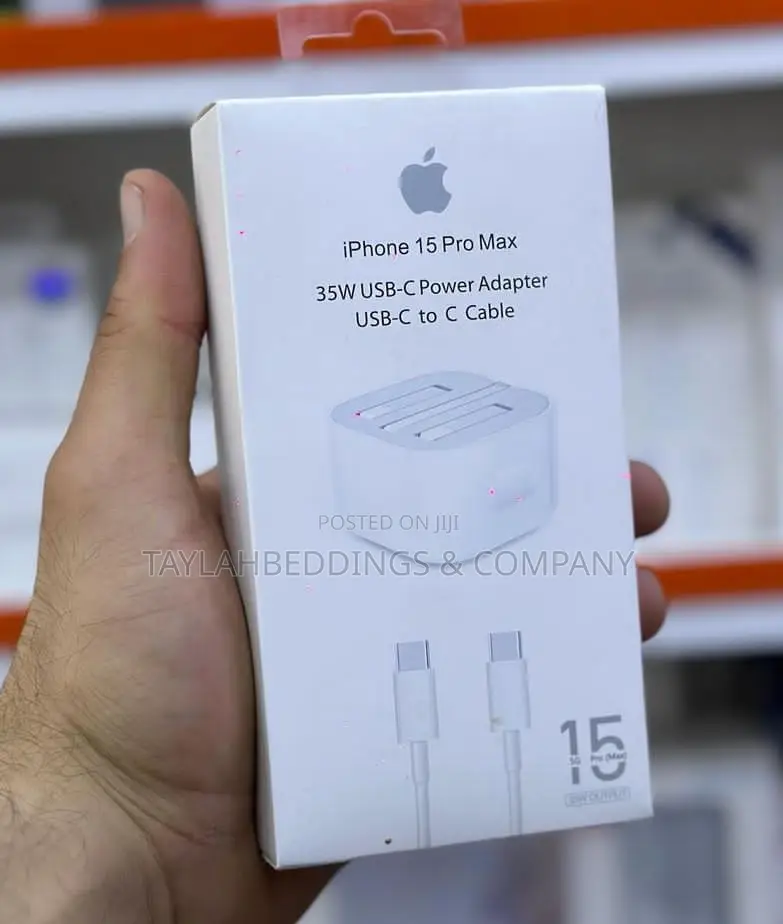 Original iPhone 15 Pro Max Charger