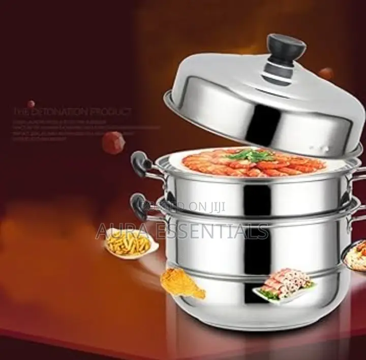 New Arrival 3layer Steamer Stainless Steel Cooking Pot