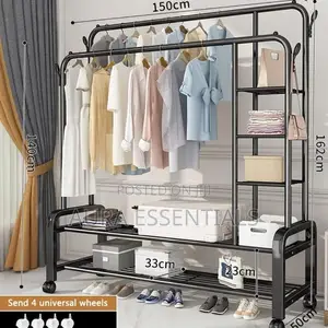 Folding Heavy Duty Clothing Rack