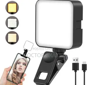 Rechargeable Mini Selfie Photo and Video Light