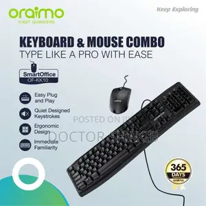 Oraimo Keyboard and Mouse Combo (NEW)