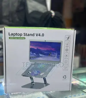 Laptop Stand With Cooling Fan.