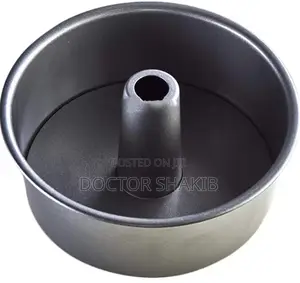New Black Round Baking Tray for Bread Cake