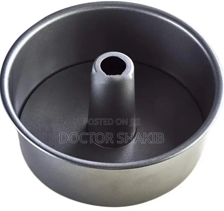 New Black Round Baking Tray for Bread Cake