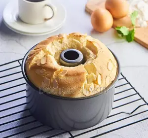 New Black Round Baking Tray for Bread Cake