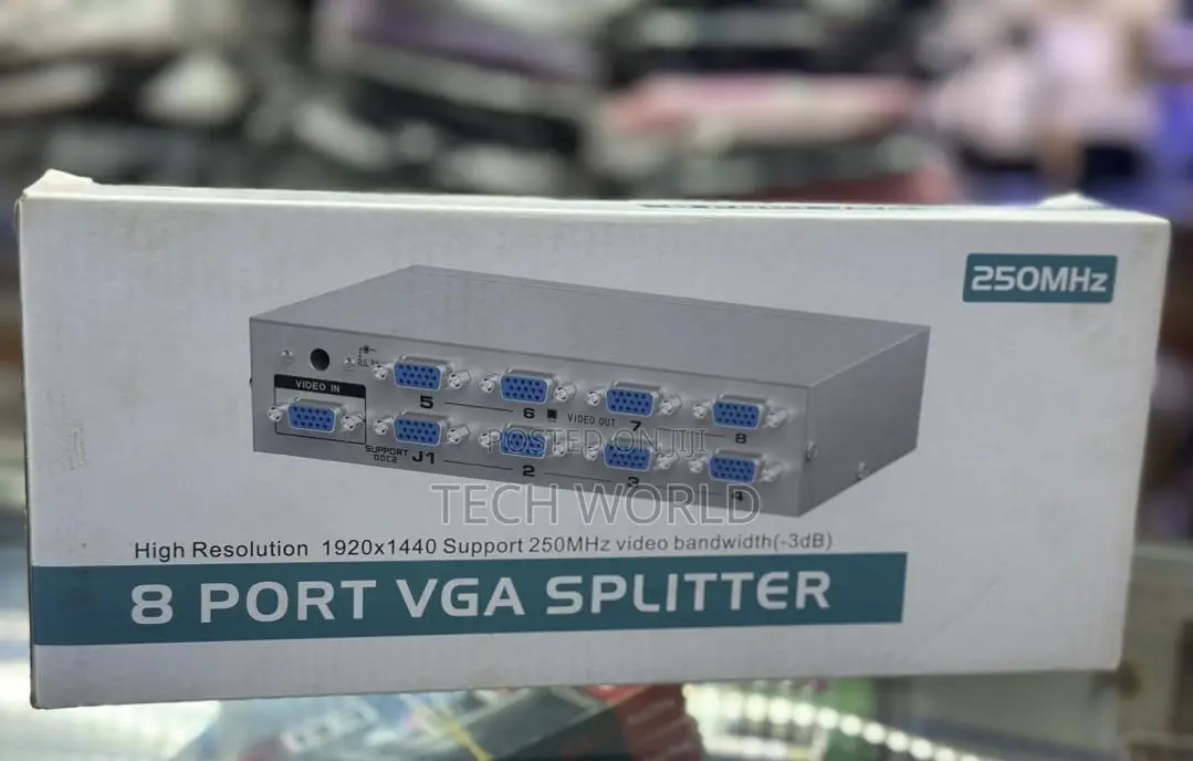 8 Port Vga Splitter