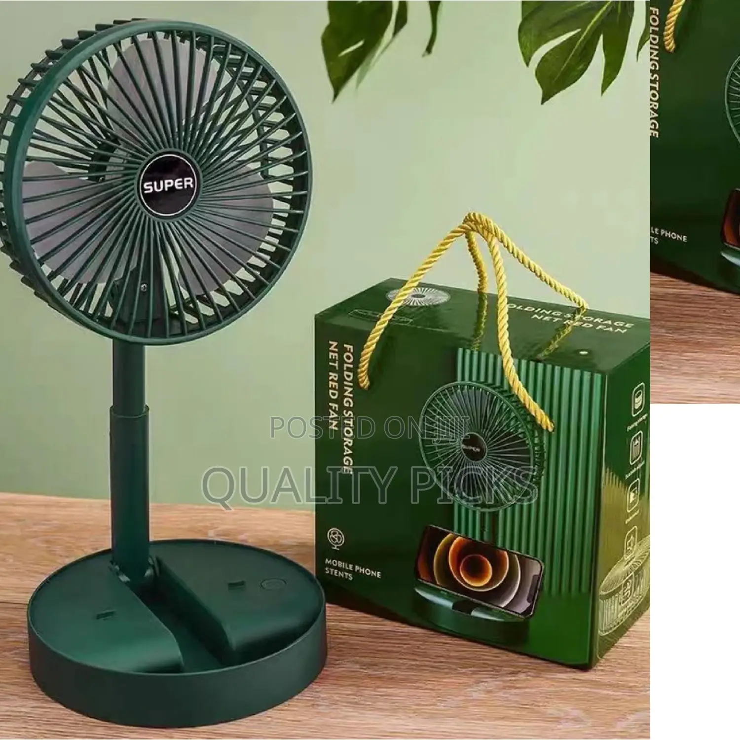 Rechargeable Foldable Fan
