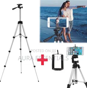Portable Adjustable Aluminum Lightweight Tripod Stand