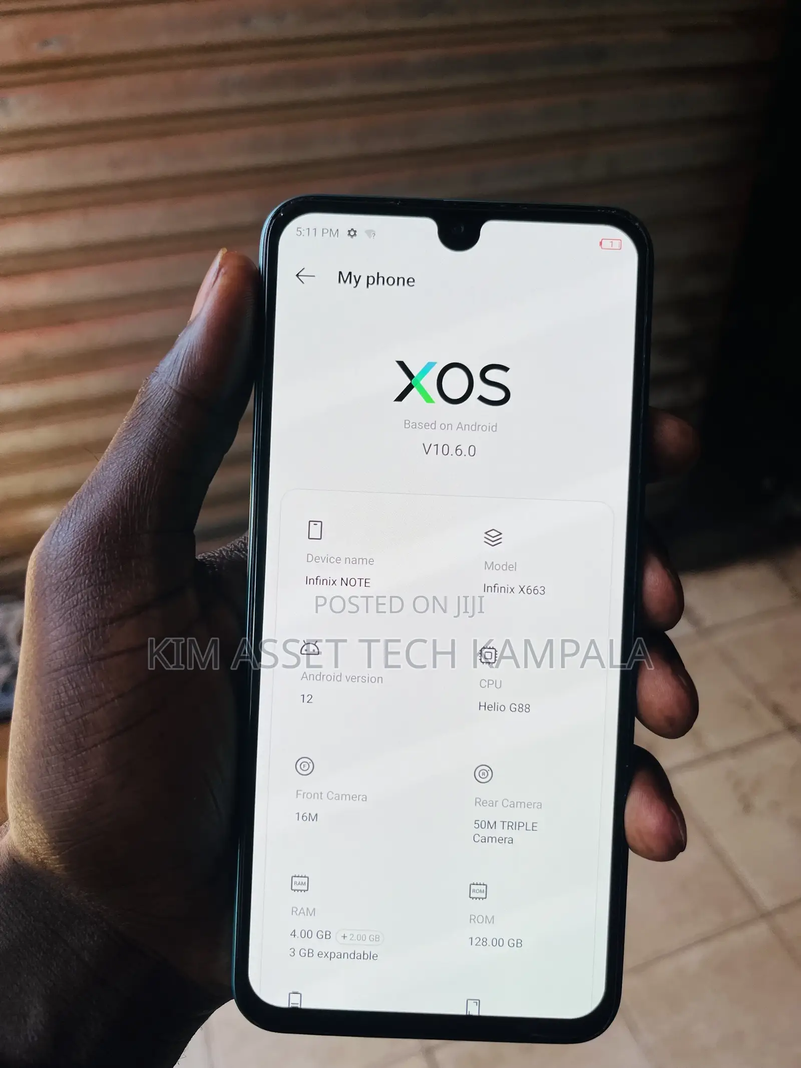 Infinix Note 11 128 GB Blue