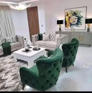 7 Seater Tufted Sofa Set on Order