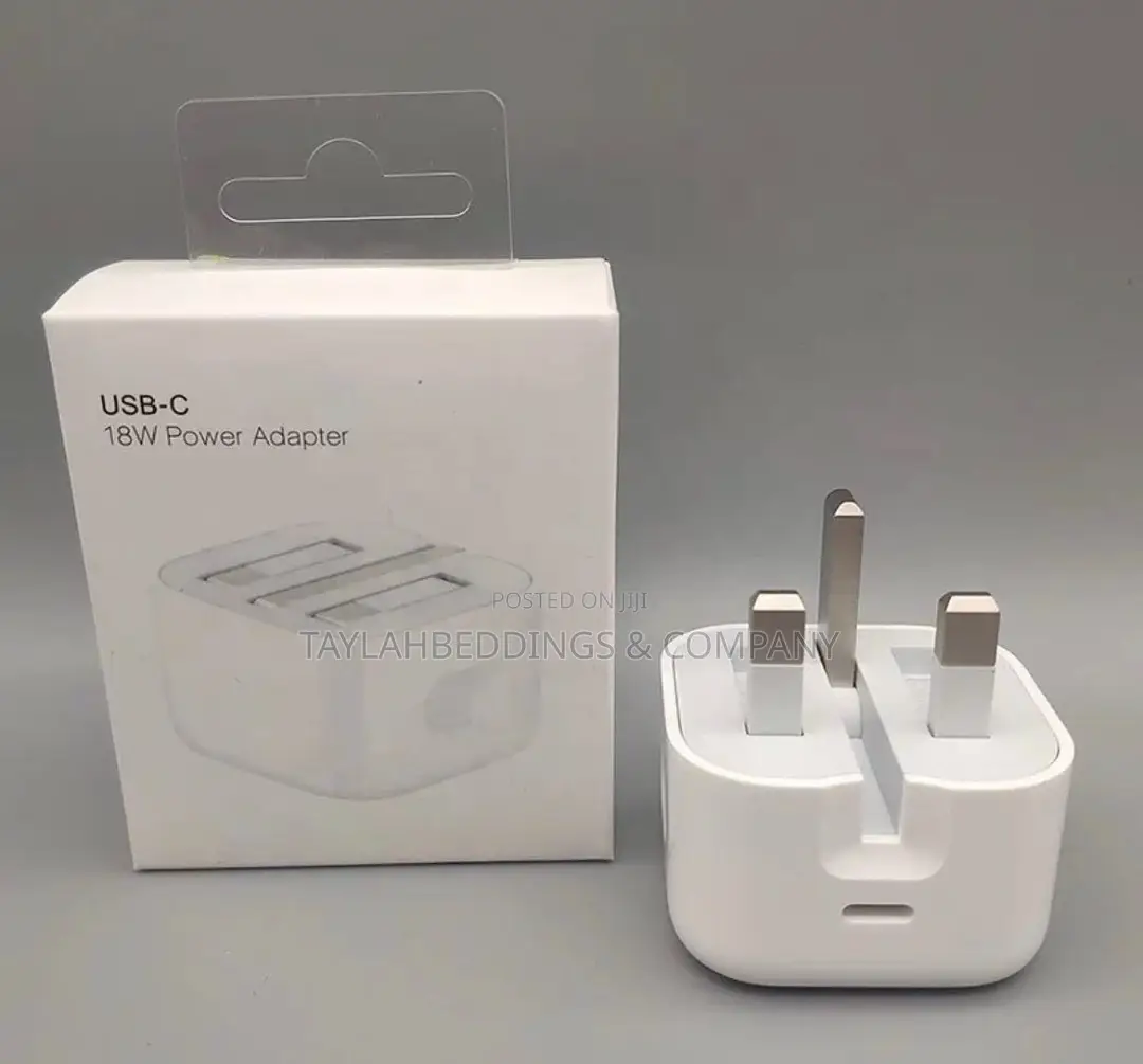 Official Apple_iphone 18W USB-C 3pin Power Adapter