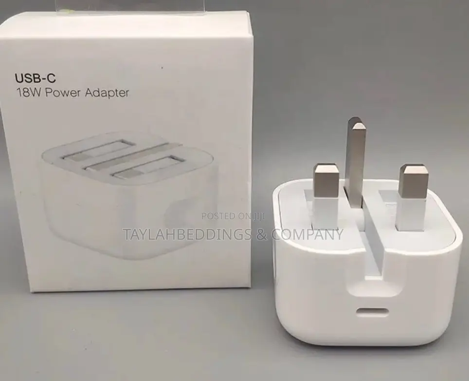 Official Apple_iphone 18W USB-C 3pin Power Adapter