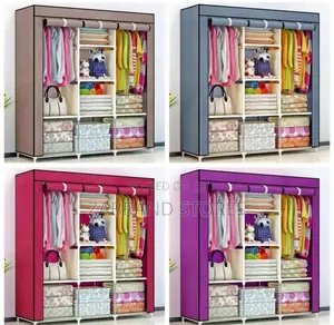Three Columns Closet/ Zip Clothe Closet