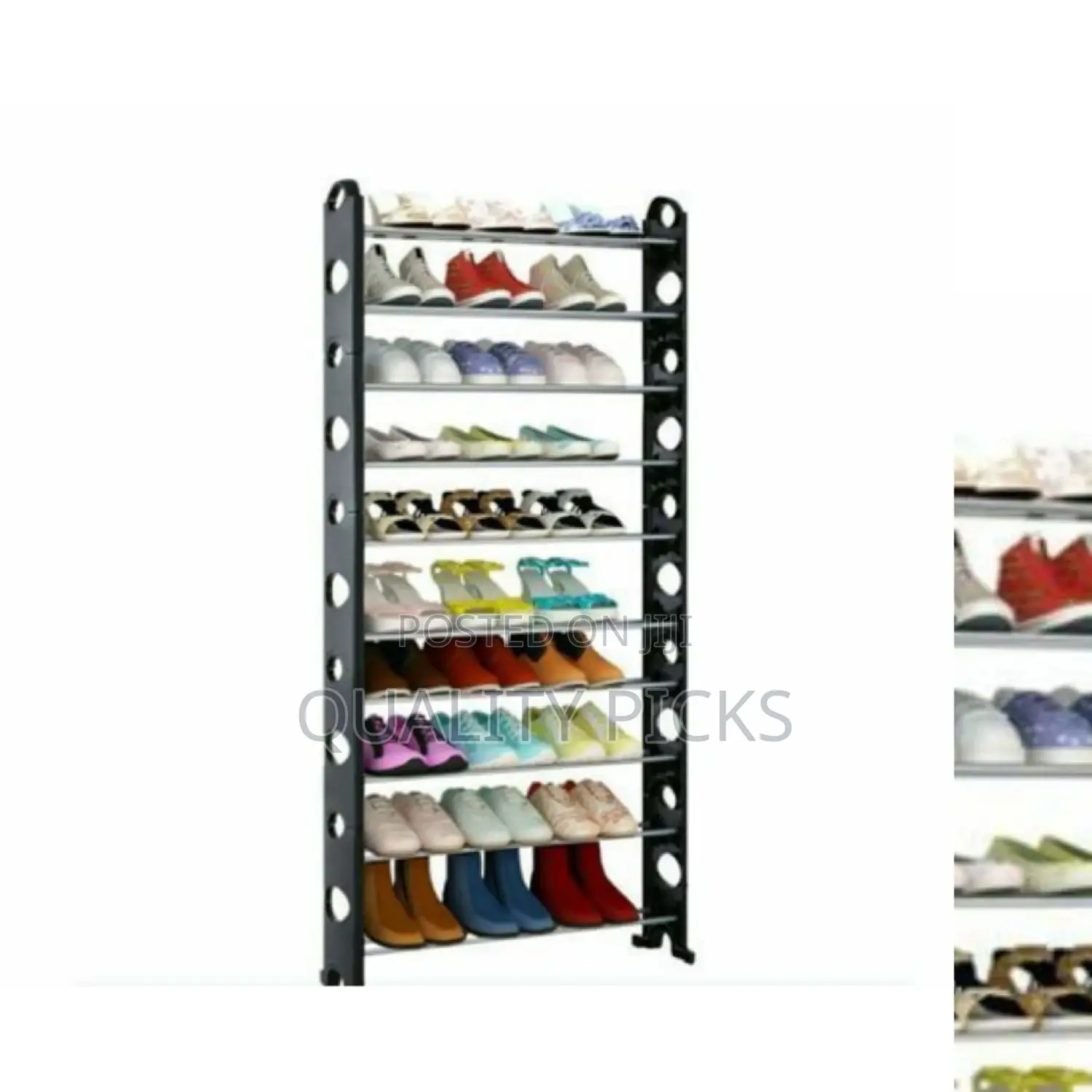Metallic Shoe Storage Rack