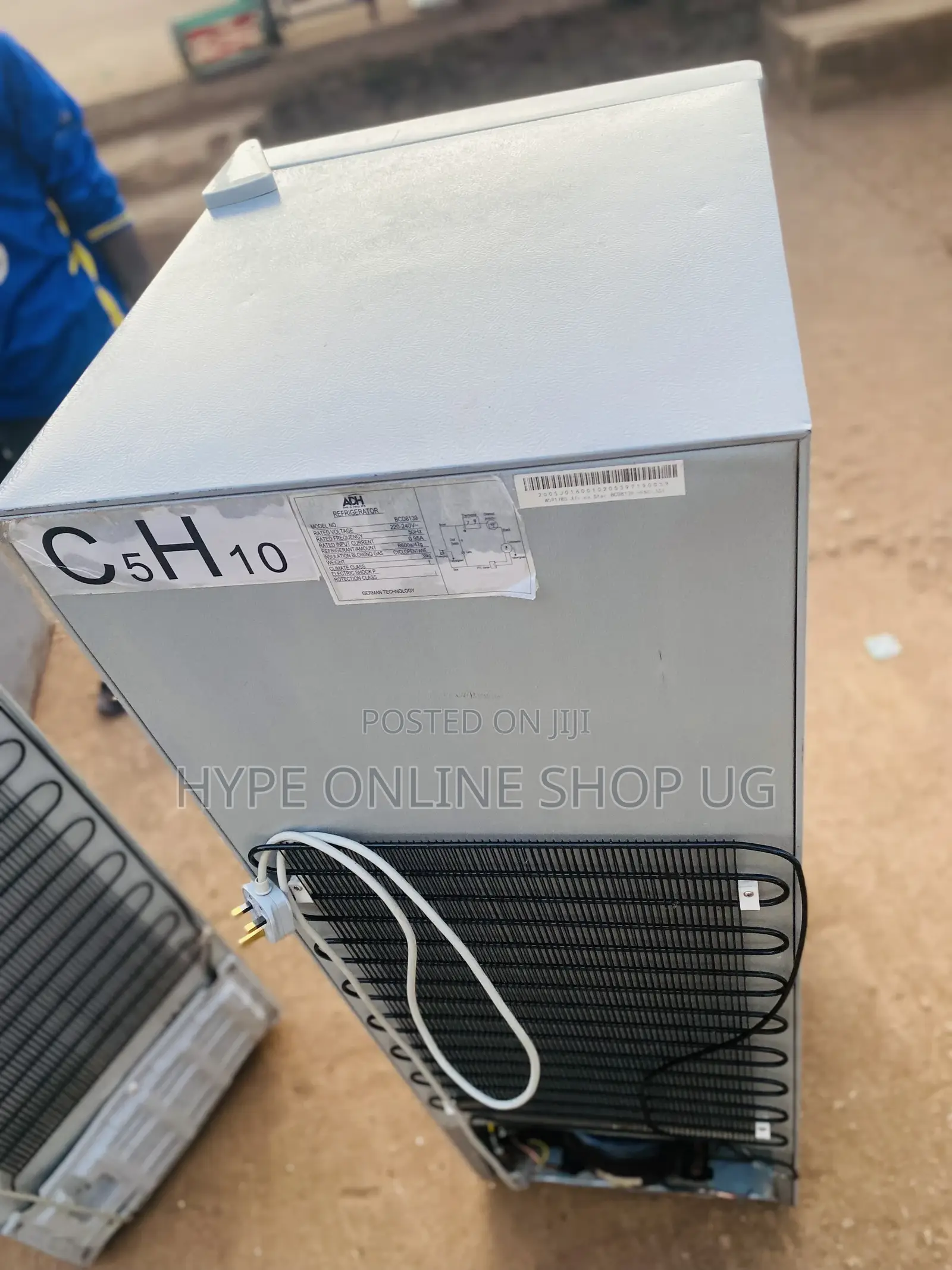 Adh 158L Complete Double Door Fridge