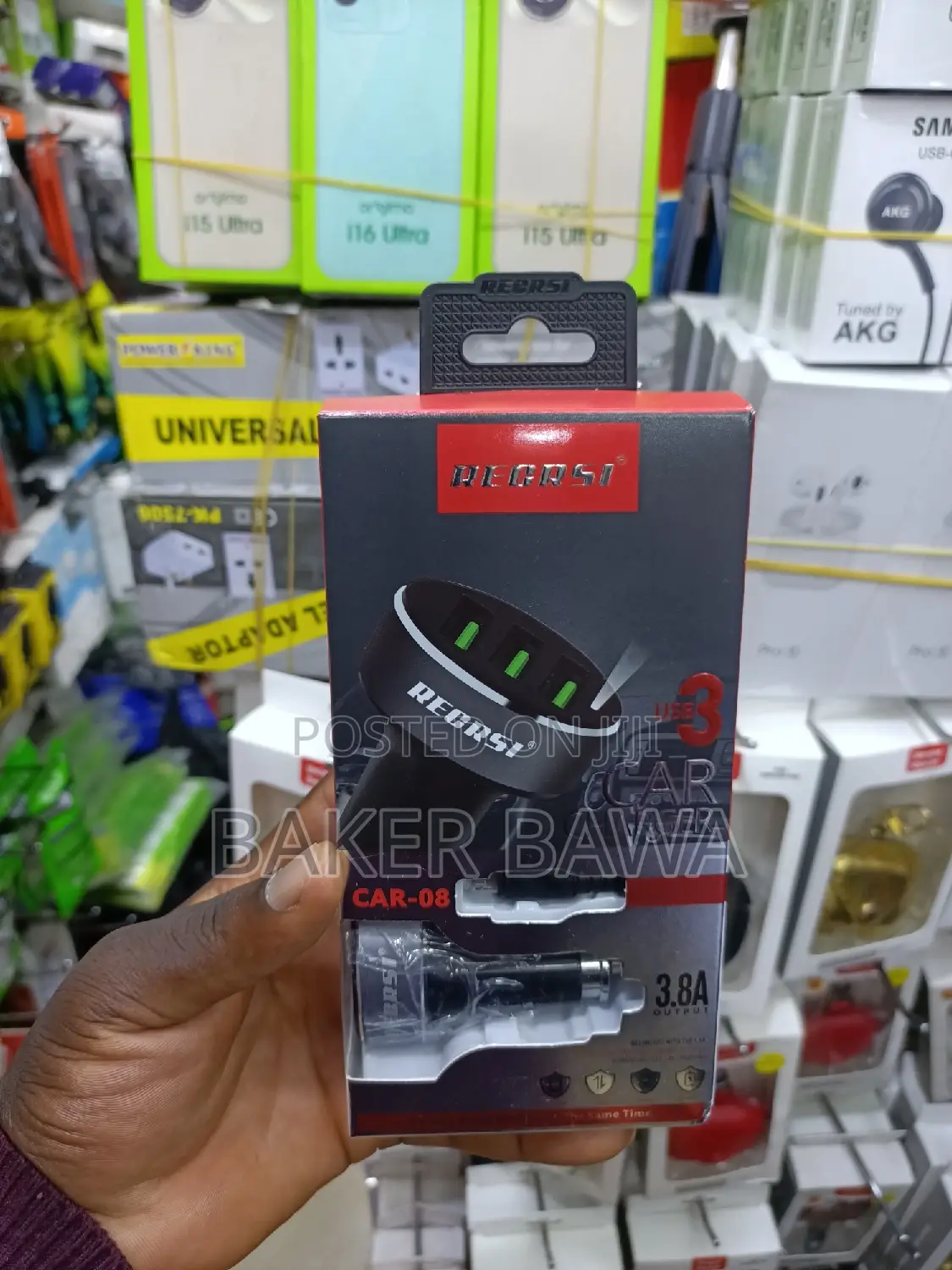 Car Charger USB 3