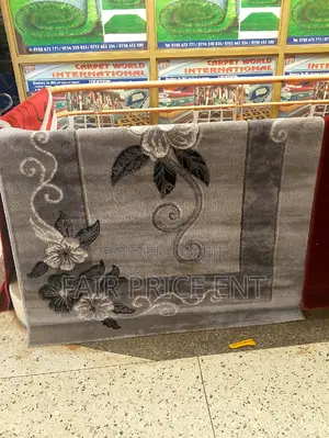 Classy VIP Original Wool Center Carpets.1.5x 2 Metres.(Gray)